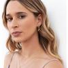 Gemini Earrings Huggie Earrings for Women, S925 Sterling Sliver Post Horoscope Zodiac Gifts Constellation Astrology Gifts Dainty Dangle Gemini Huggie Earrings Gifts for Women Jewelry