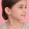Heart Stud Earrings for Women Girls, Gold Stud Earrings Letter L Initial Hypoallergenic Earrings for Women Mother’s Day Valentines Gifts Toddler Kids Earrings for Girls Jewelry