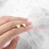 Heart Stud Earrings for Women Girls, Gold Stud Earrings Letter L Initial Hypoallergenic Earrings for Women Mother’s Day Valentines Gifts Toddler Kids Earrings for Girls Jewelry