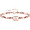 Yoosteel Initial Beaded Bracelets for Women Trendy, Letter Bead Bracelet Personalized Initial Bracelets for Women Bead Bracelet for Teen Girls Jewelry Gifts(Rose-Gold-Plated)