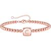 Yoosteel Initial Beaded Bracelets for Women Trendy, Letter Bead Bracelet Personalized Initial Bracelets for Women Bead Bracelet for Teen Girls Jewelry Gifts(Rose-Gold-Plated)