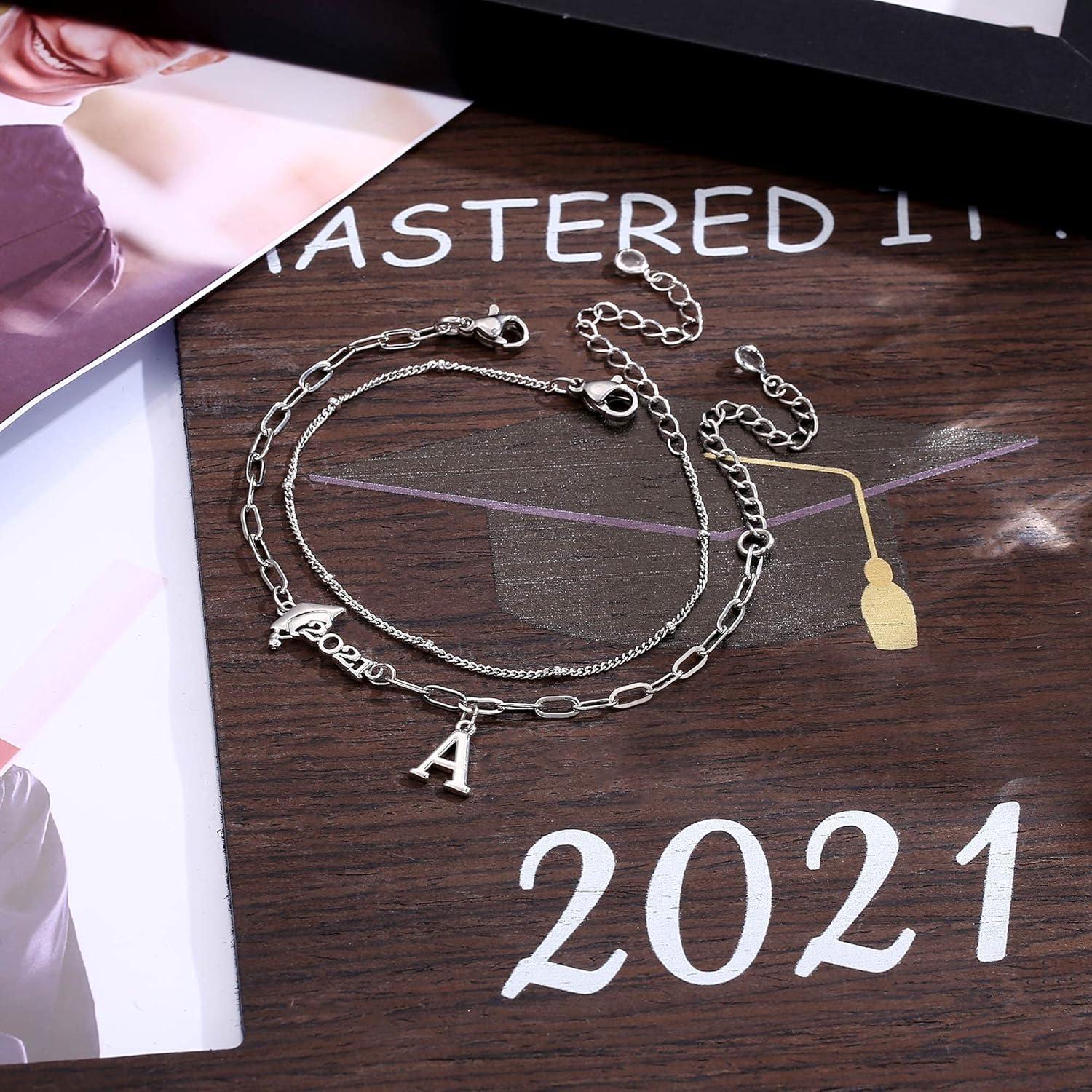 imageGraduation Gifts for Her Him 2022 Morse Code Bracelets Inspirational Graduation Gifts for Girls Morse Code Bracelets for Women Men Preschool High School College Graduation Gifts for Her Him 2022