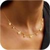 Butterfly CZ-gold plated