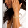 Yoosteel Gold Beaded Bracelets for Women Teen Girls, Gold Plated Jewelry | Gold Stackable Stretch Bracelets, Dainty Round Beaded Pearl Cross Bracelet Stack, Women Teenage Girls Birthday Gifts Jewelry(Bow beaded bracelets – 5pcs)