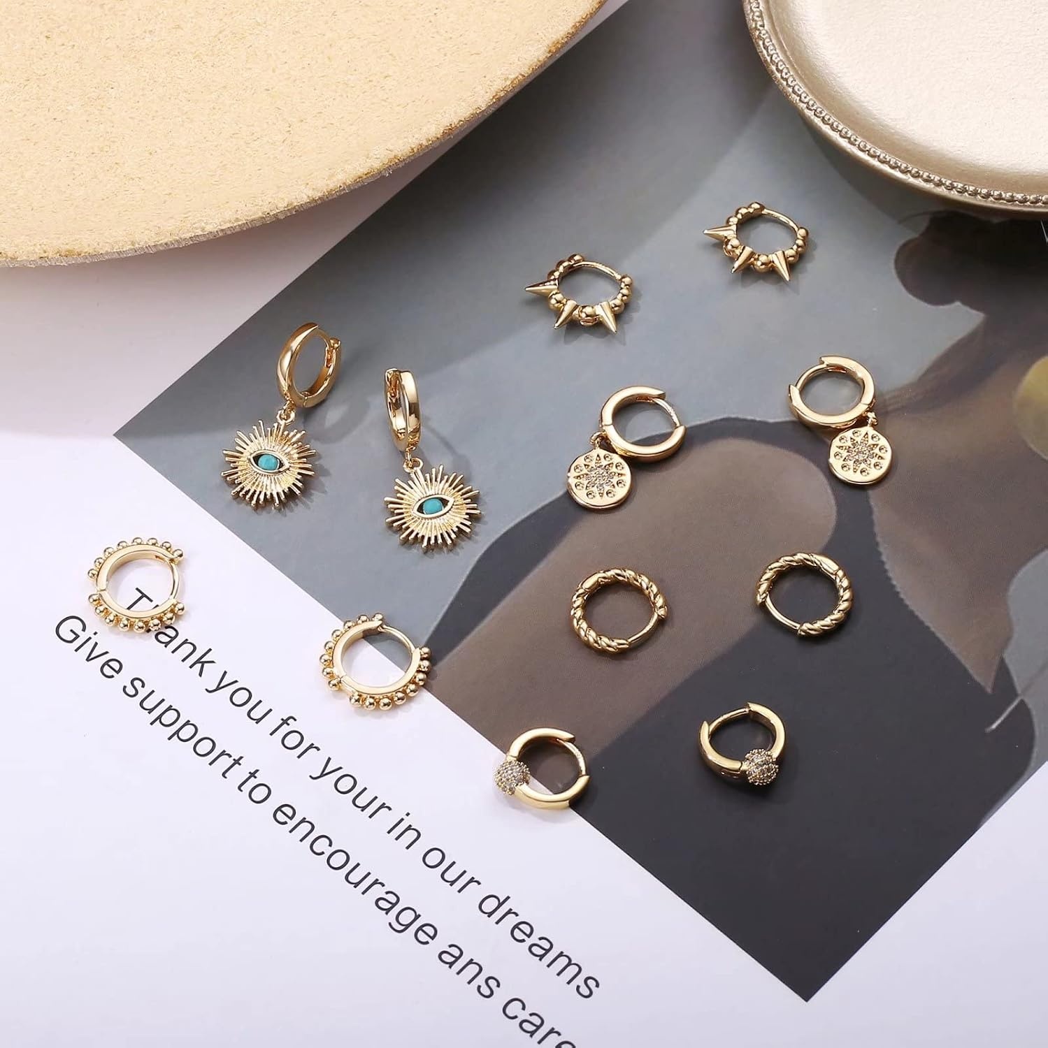 image:imageGold Snake Earrings for Women S925 Sterling Silver Post Cute Snake Earrings Hypoallergenic Dangle Snake Earrings for Women Teen Girls Jewelry